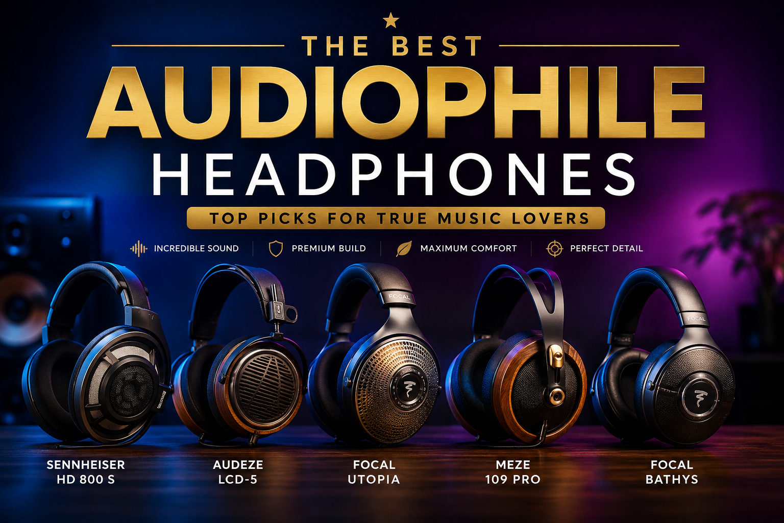 Read more about the article Best High End Headphones For Audiophile
